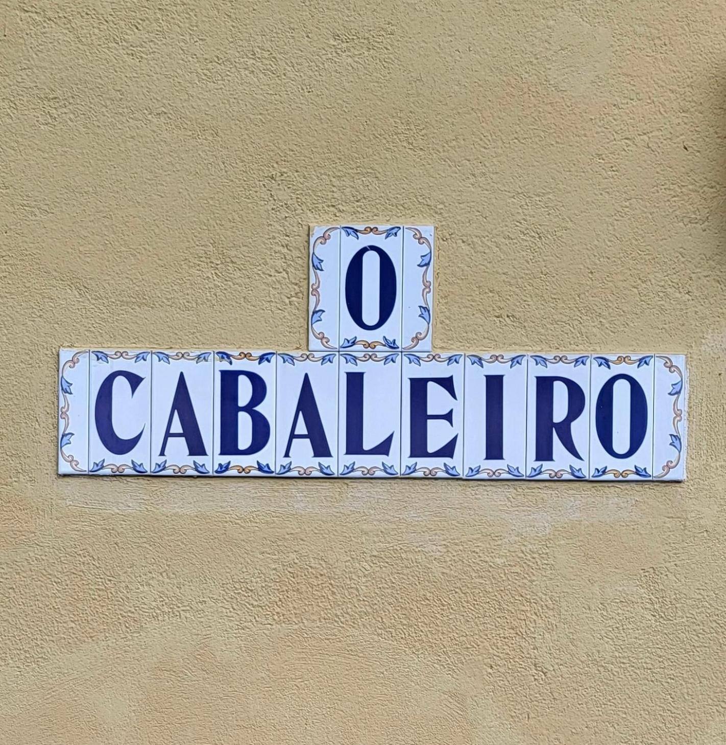 Вилла O Cabaleiro Санта-Марта-де-Ортигейра Экстерьер фото